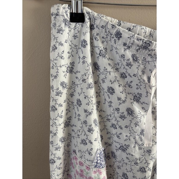 Gap Body Women’s Floral Patchwork Pajama Pants Size XS Sleep Lounge Pants - Picture 2 of 9